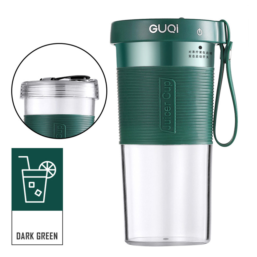 Green Portable Juice Extractor, Usb Electric Blender, Portable